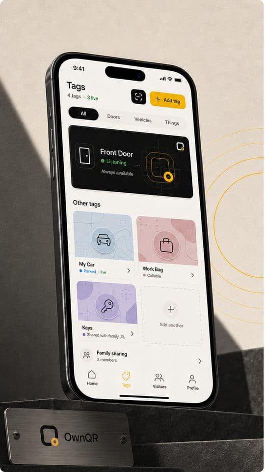 OwnQR screen 3